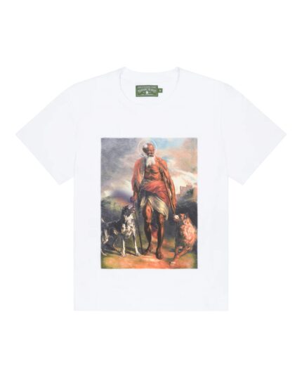 White Lazarus Old Men Logo T-Shirt