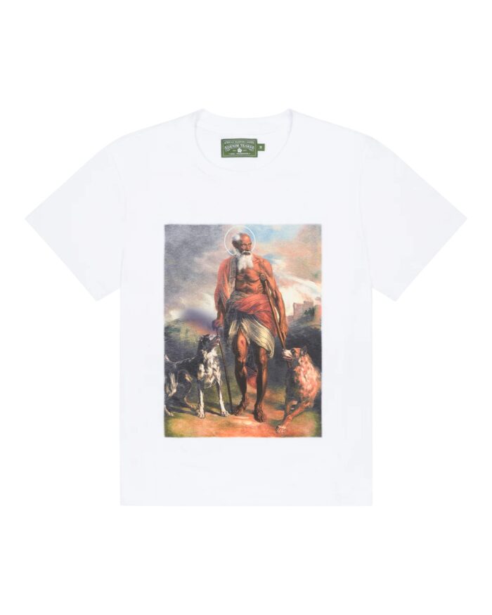 White Lazarus Old Men Logo T-Shirt
